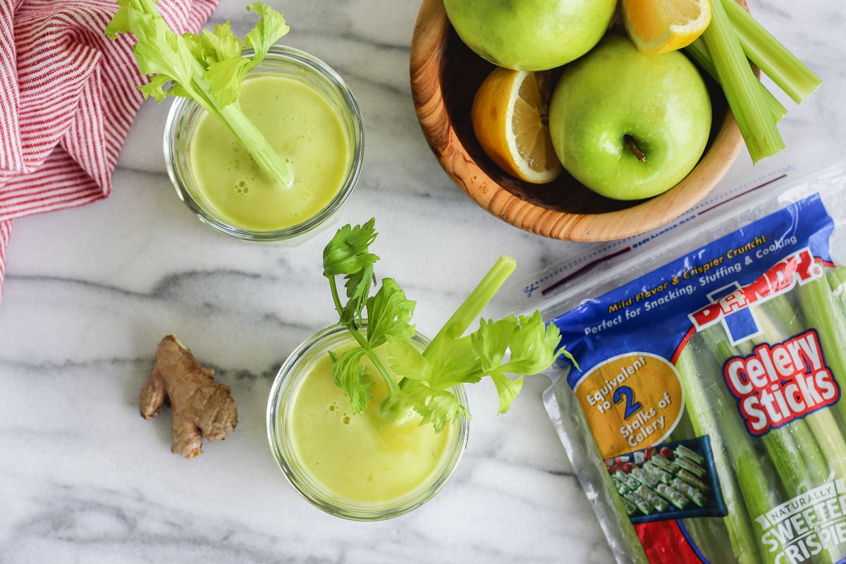 Celery & Green Apple Juice